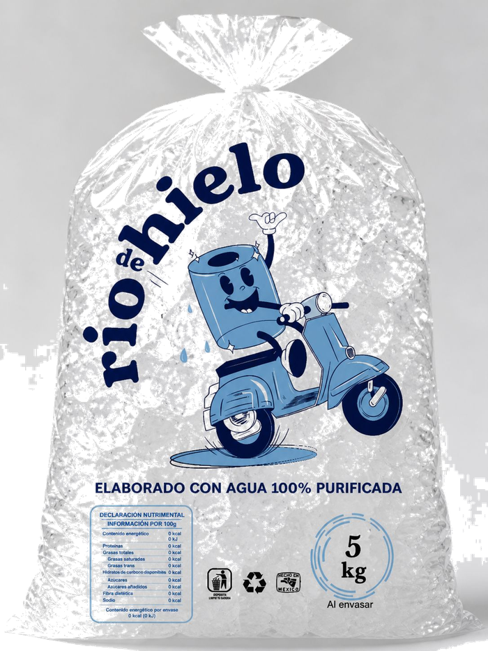 Bolsa Río de Hielo 15 kg