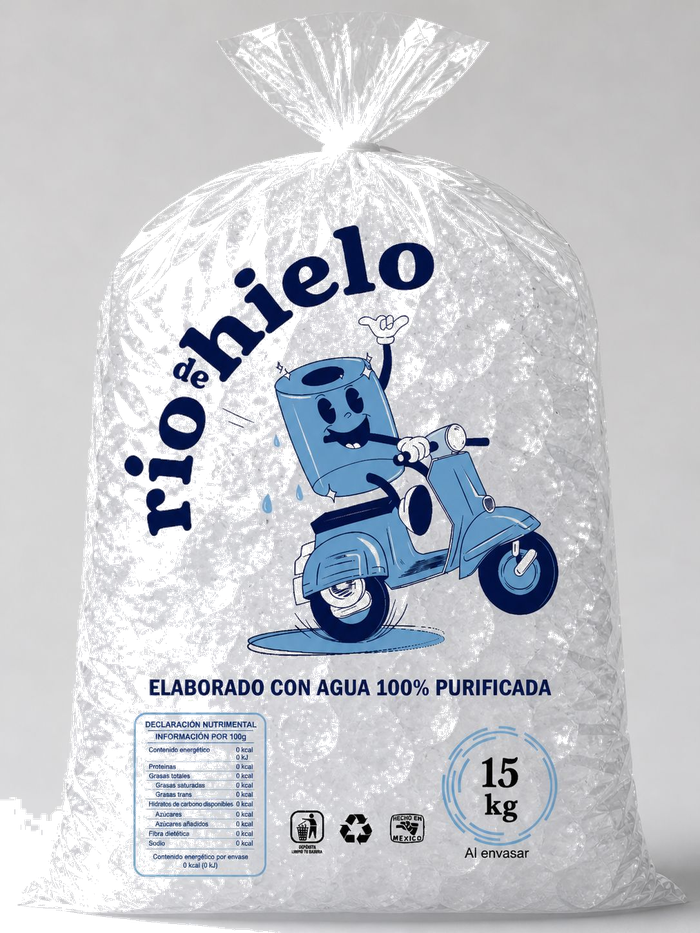 Bolsa Río de Hielo 3 kg